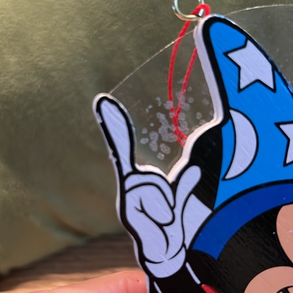 Bundle of 2 Vintage 1988 Disney Wooden Ornaments VGC SFH - Picture 7 of 9